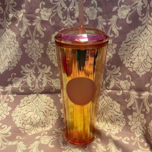 Starbucks Iridescent Rose Gold Tumbler